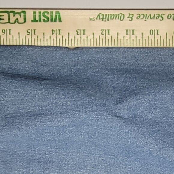 C.J. Banks Womens Blue Denim Long Sleeve Button Up Embroidered Jacket Size 1X - Picture 6 of 13